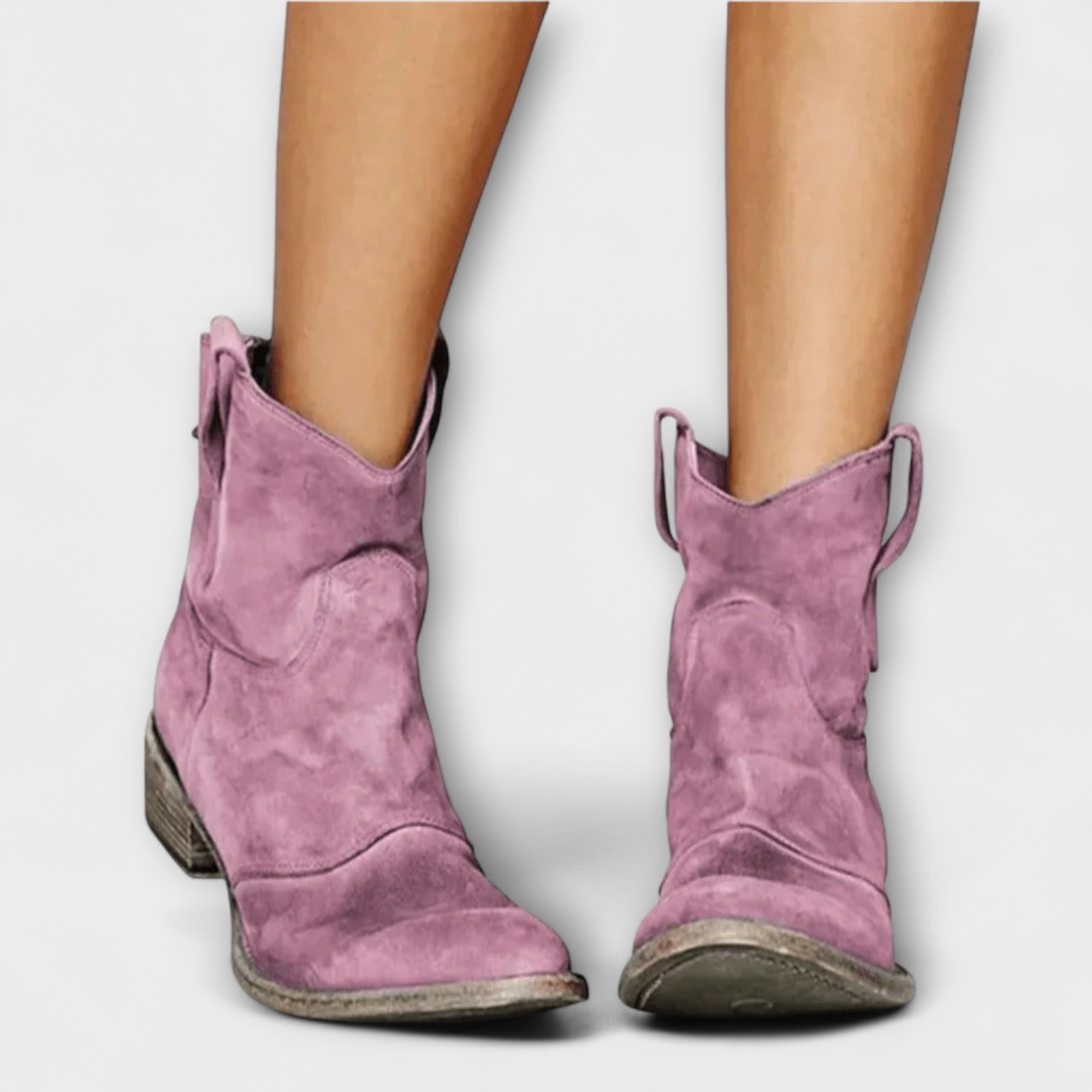 Margaret - Orthopaedic Suede Boots in Savannah Style